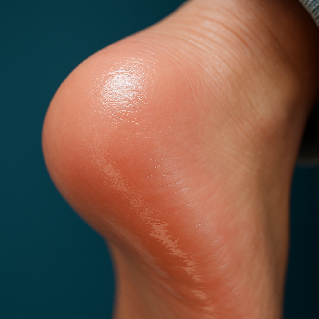 Pés depois do tratamento